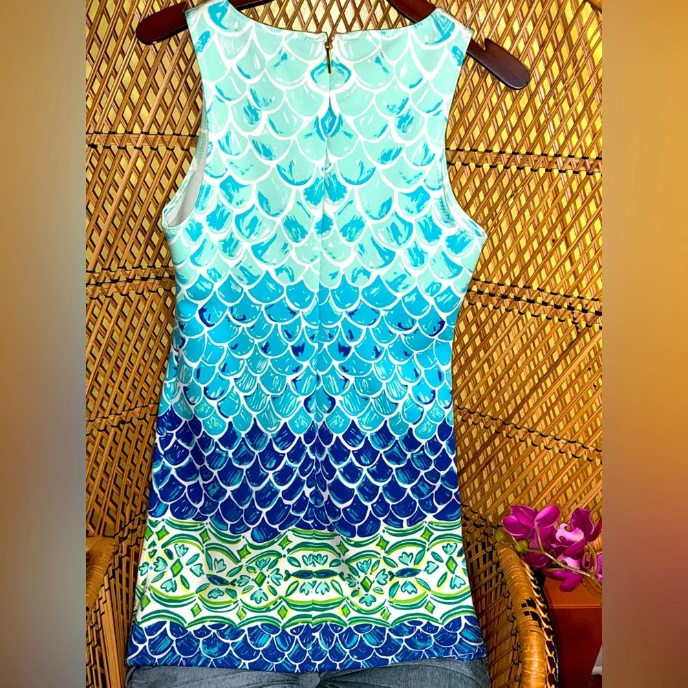 Lilly Pulitzer NWT Perla Dress 🧜♀️ Scale Back Size M 🦄 - Picture 7 of 11